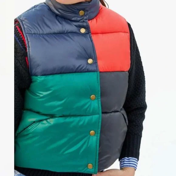 Clare V Emile Coloblock Vest - Picture 11 of 11